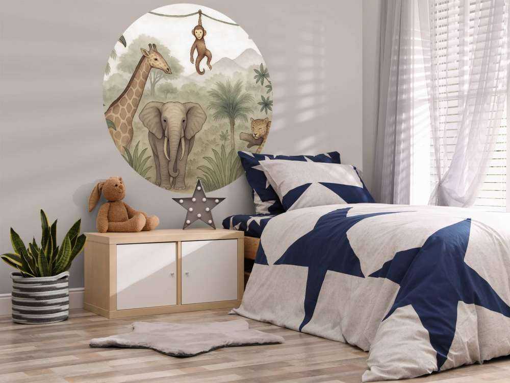 Junglevriendjes in kleur