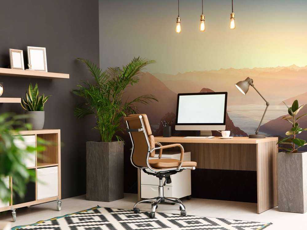 Zonsopkomst Boven Bergsilhouetten