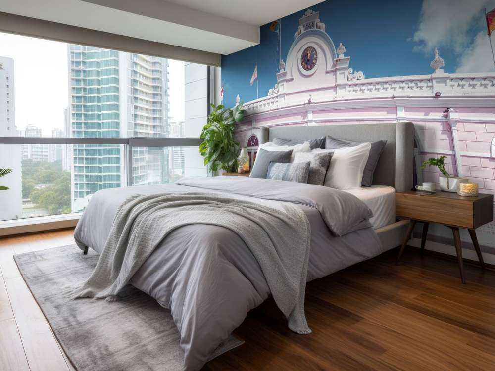 Colonnade building in Barbados