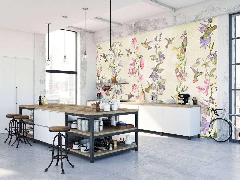 Weadow and Garden Flowers Yellow