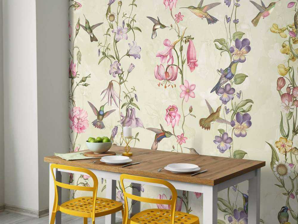 Weadow and Garden Flowers Yellow