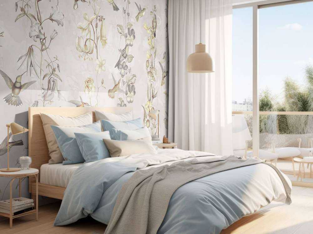 Weadow and Garden Flowers Cream