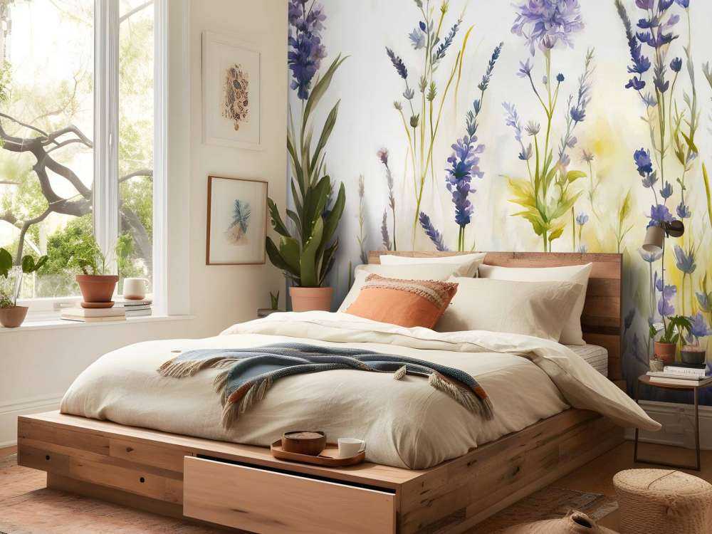 Lavender Glade Seamless Pastel