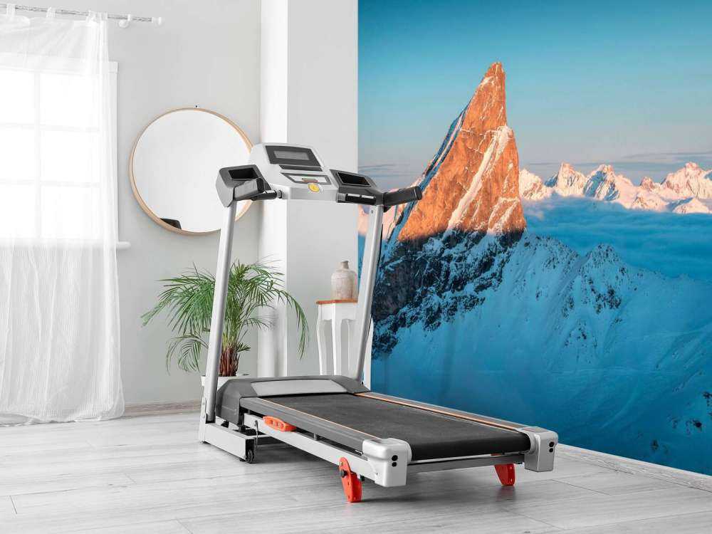 Ochtendlicht op besneeuwde bergkam