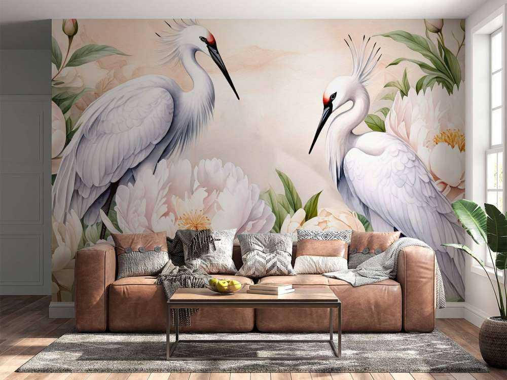 Storks Romance Orange