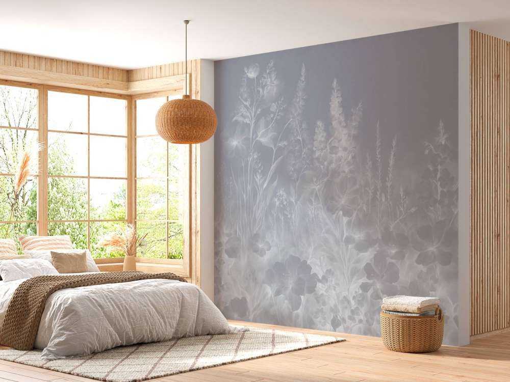 Tender English garden - grey