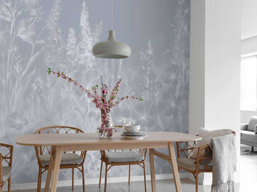 Tender English garden - grey