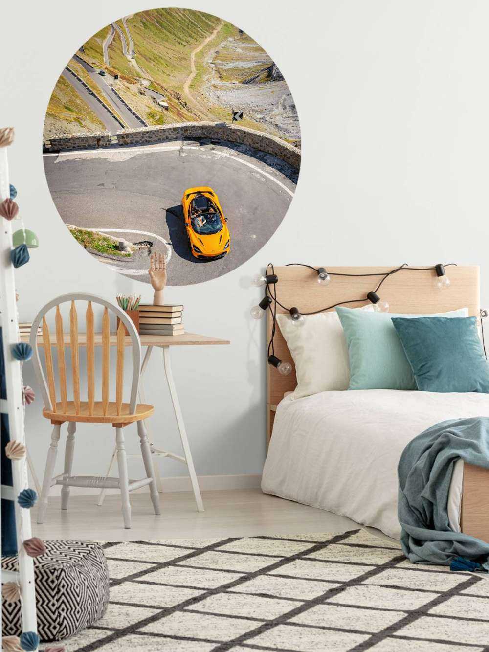 McLaren op Stelviopas - color