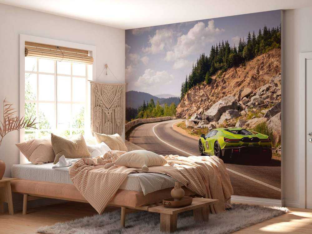 Lamborghini Revuelto in de Bergen