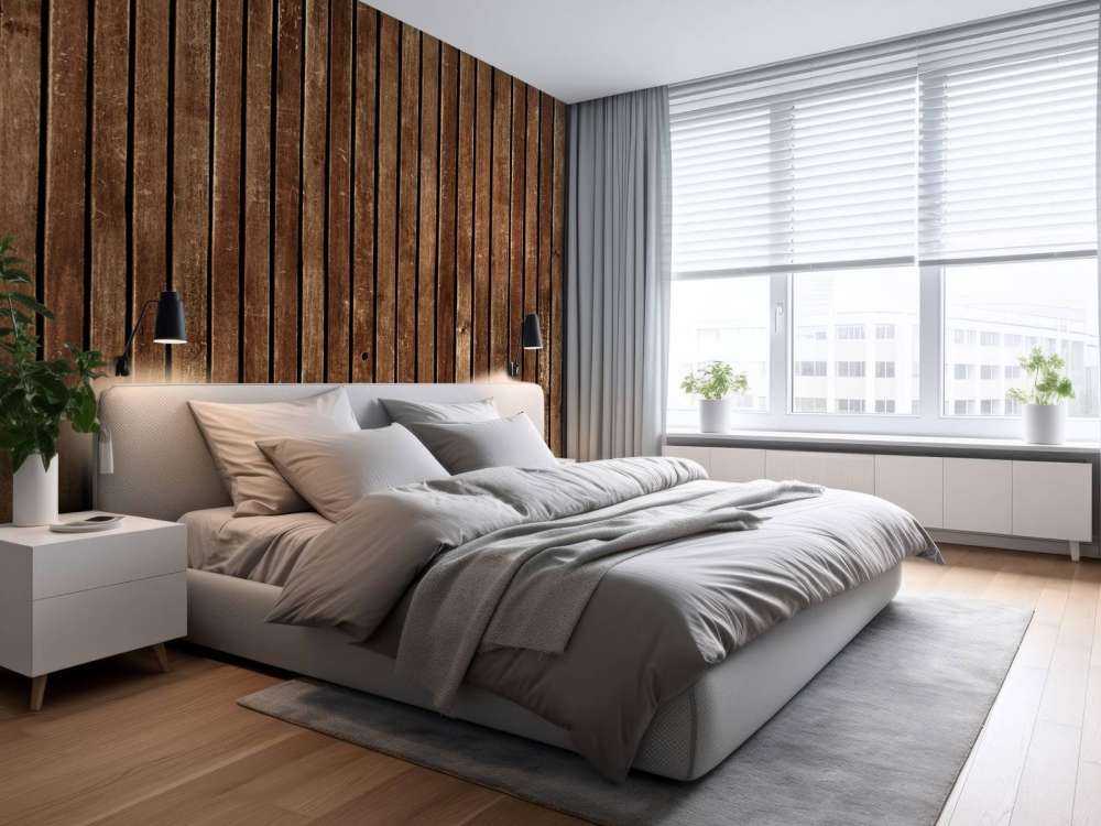Donkere verticale houten planken