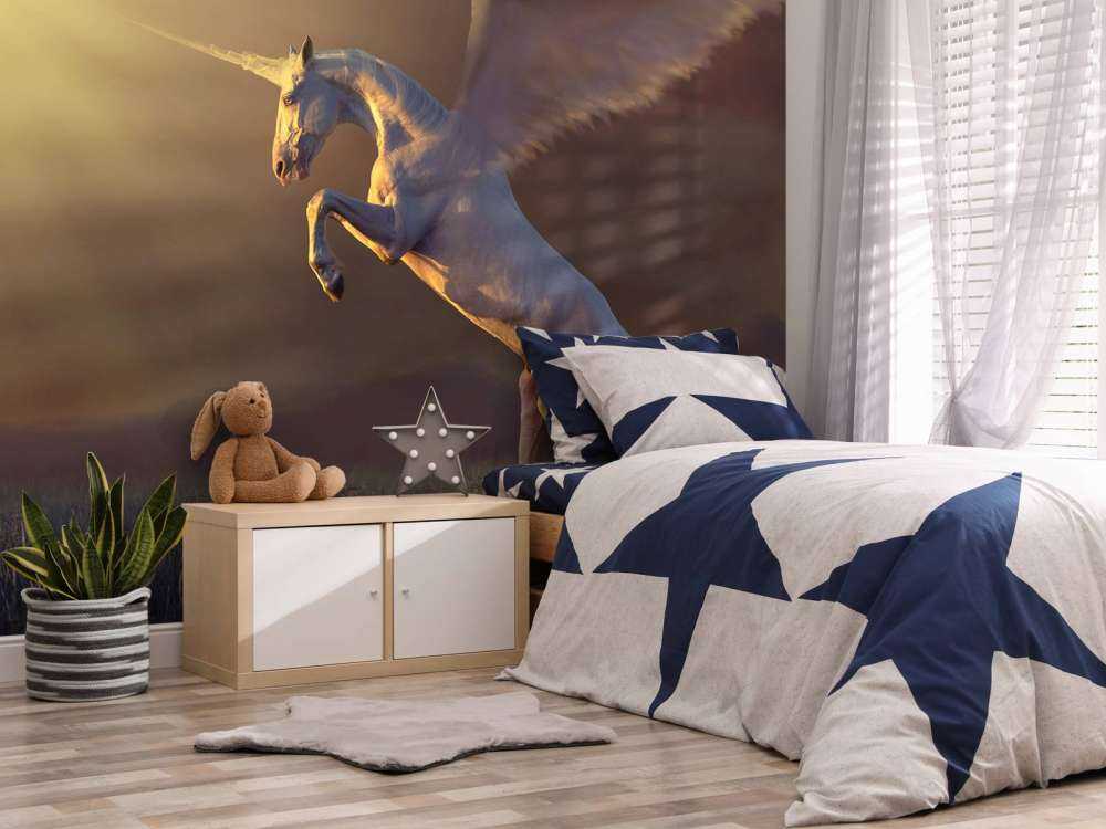 Unicorn met vleugels