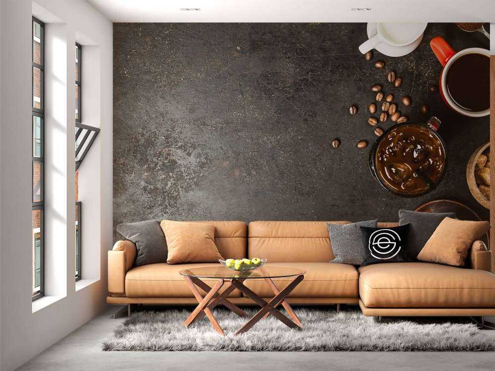 Koffie bereiden van bovenaf