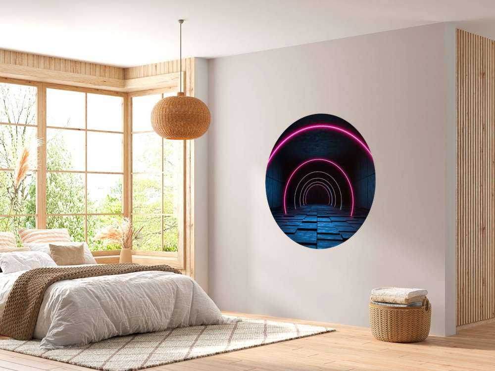 Moderne futuristische gang