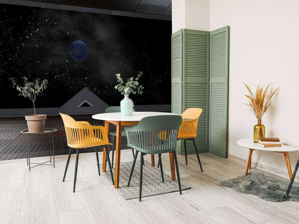 Space Shuttle uitzicht