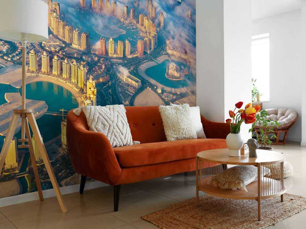 Qatar vanuit de lucht