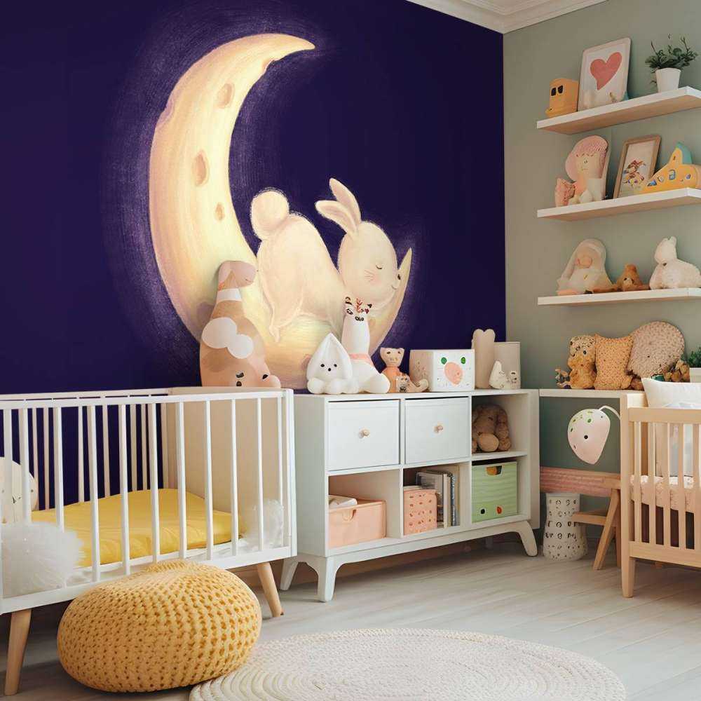 Konijntje op de maan