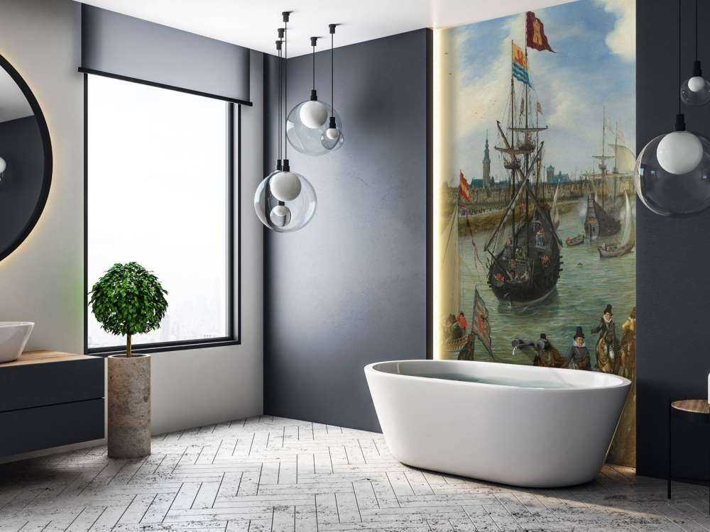 Het vertrek van een hoogwaardigheidsbekleder uit Middelburg