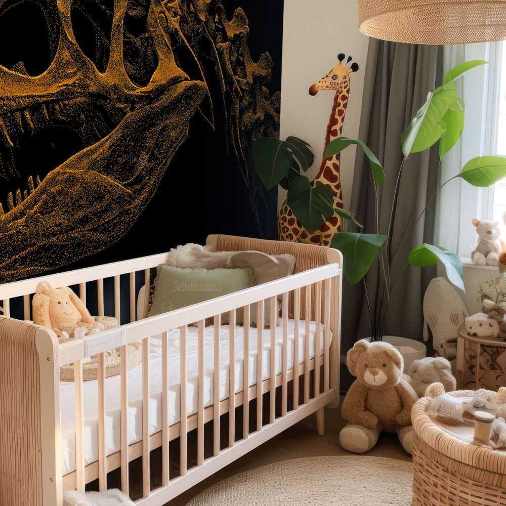 Skelet van een dinosaurus