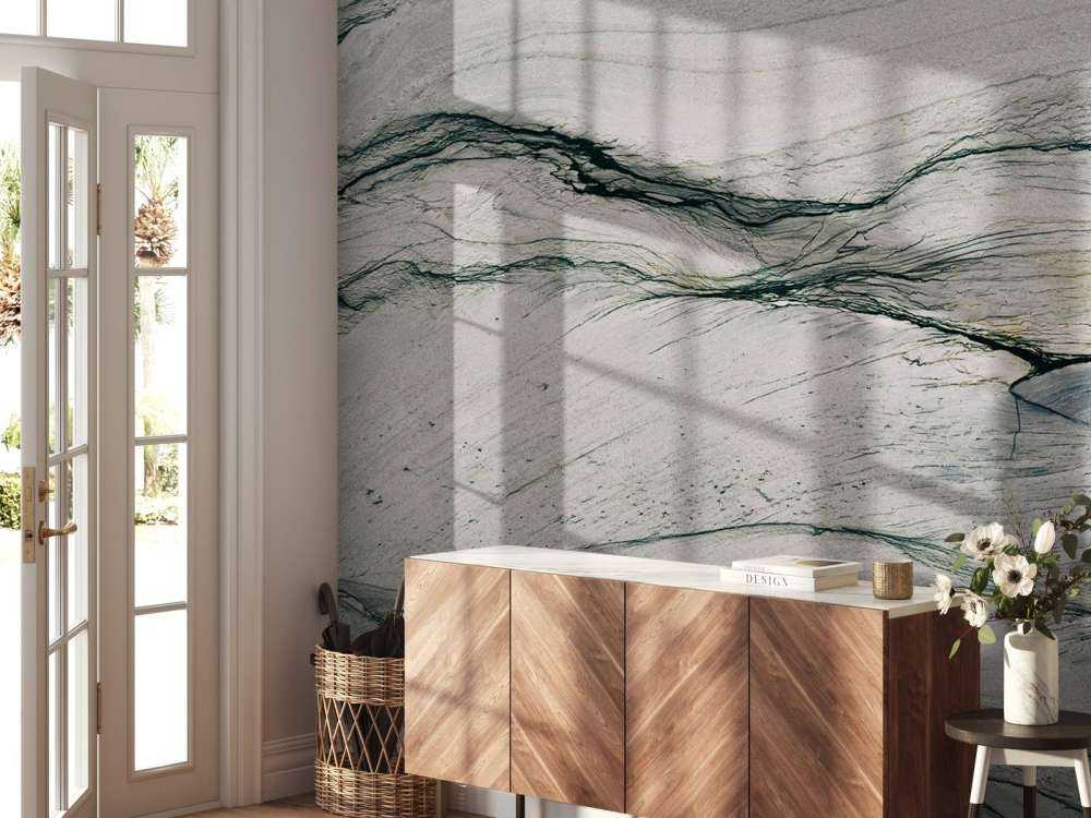 Gelaagd marmer met diepte