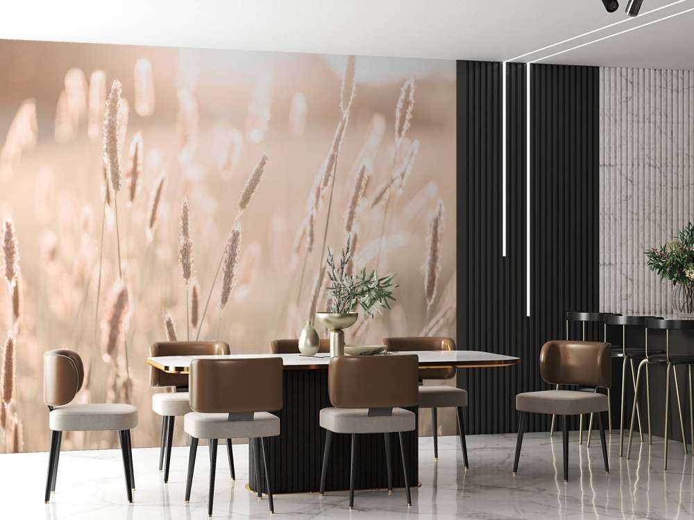 Zonlicht door weiland