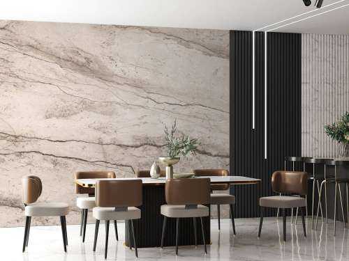 Gedetailleerd beige marmer