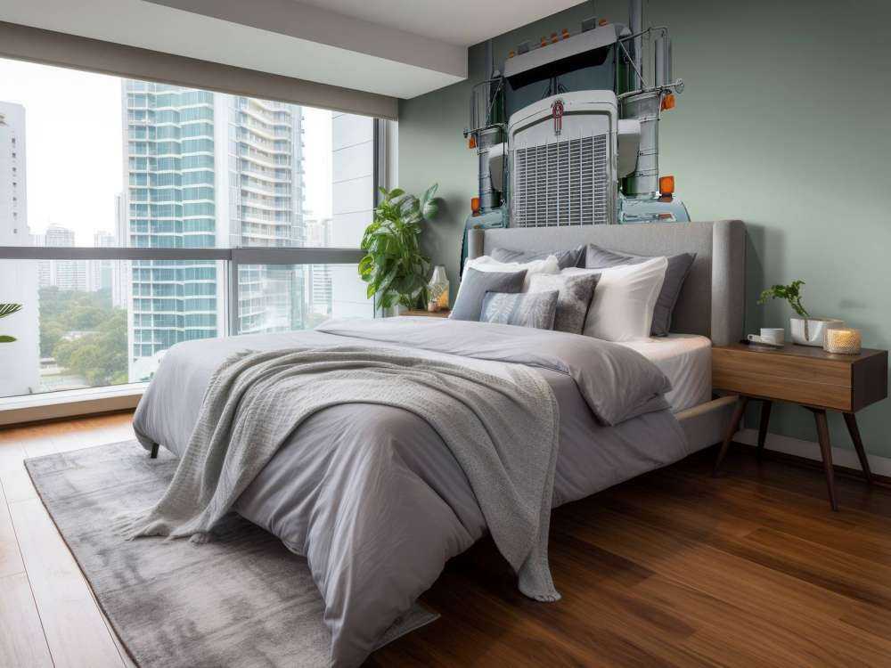 Amerikaanse vrachtwagen