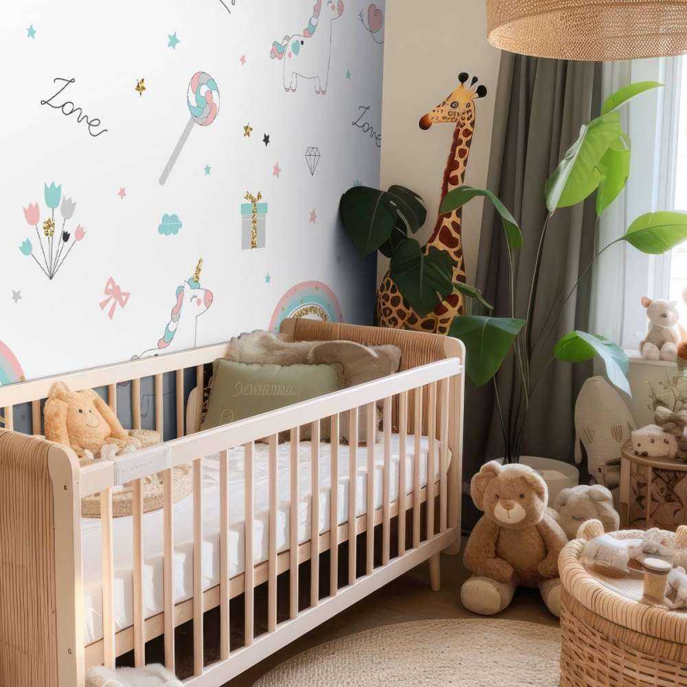 Eenhoorns, regenbogen en glitters