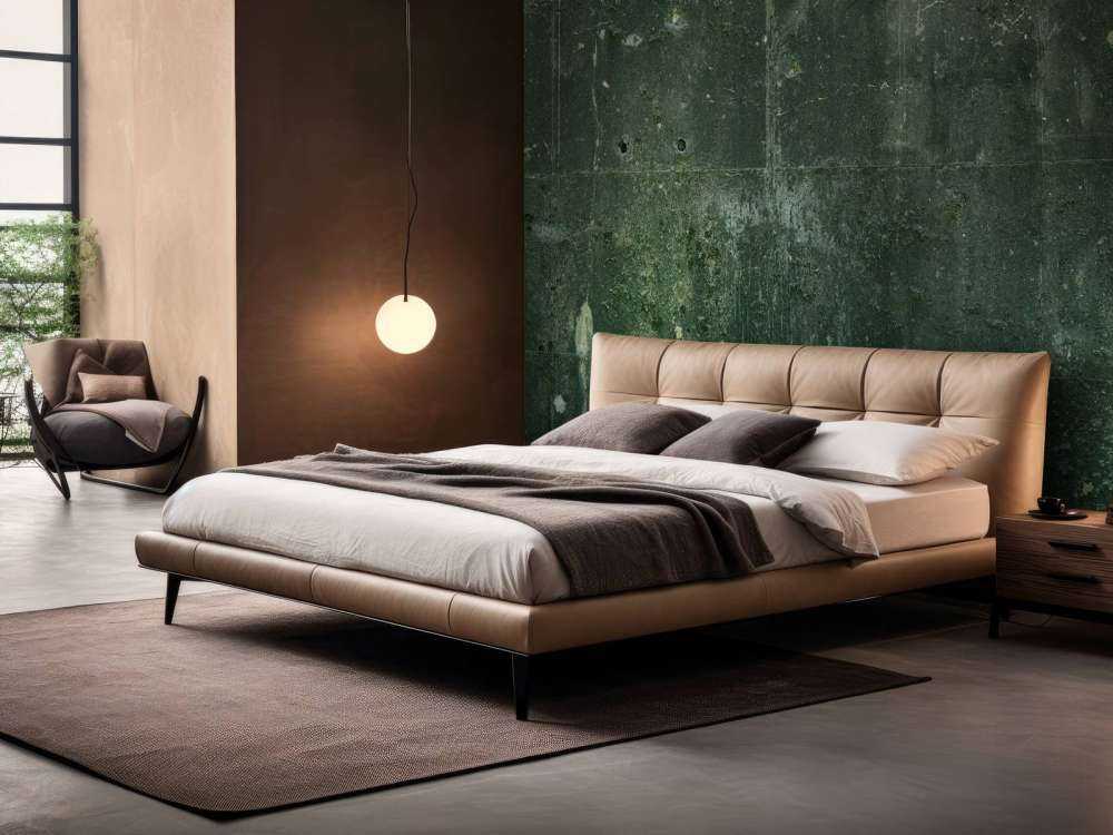 Groen betonlook