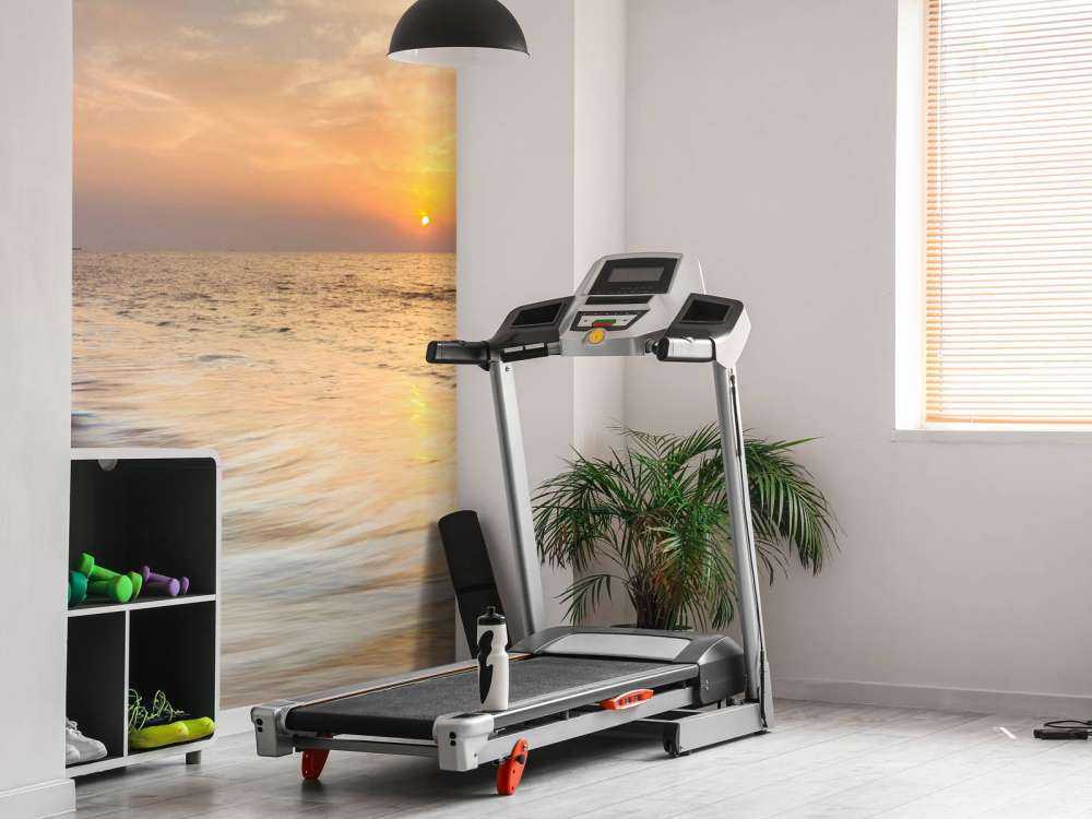 Evening view of beautiful beach in Israel