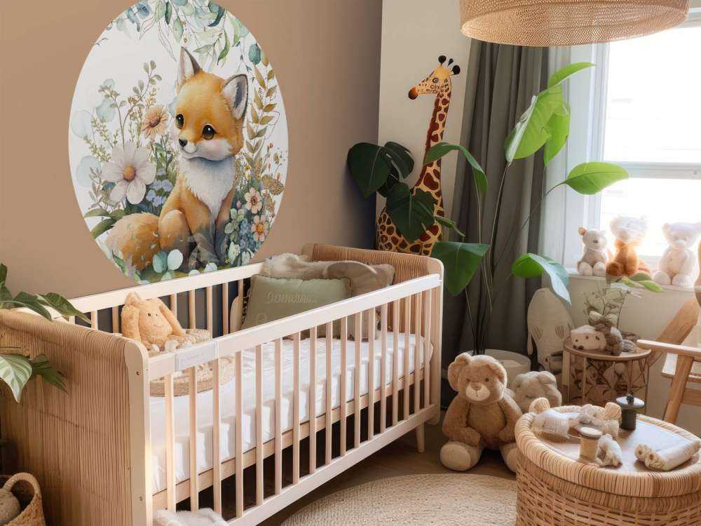 Mint & gouden gebladerte baby welpje
