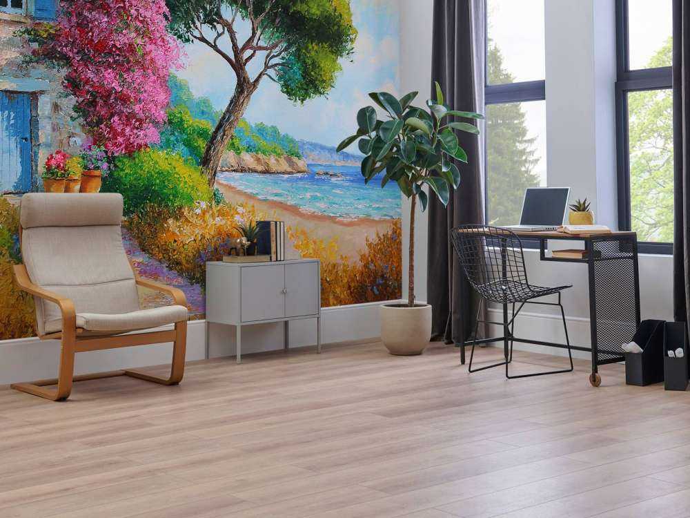 A stone's throw from the beach