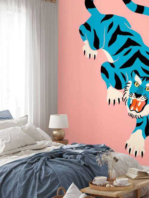 Blauwe tijger
