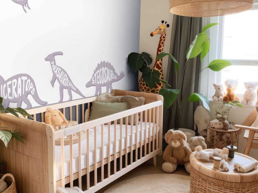 Dino's met tekst in roze