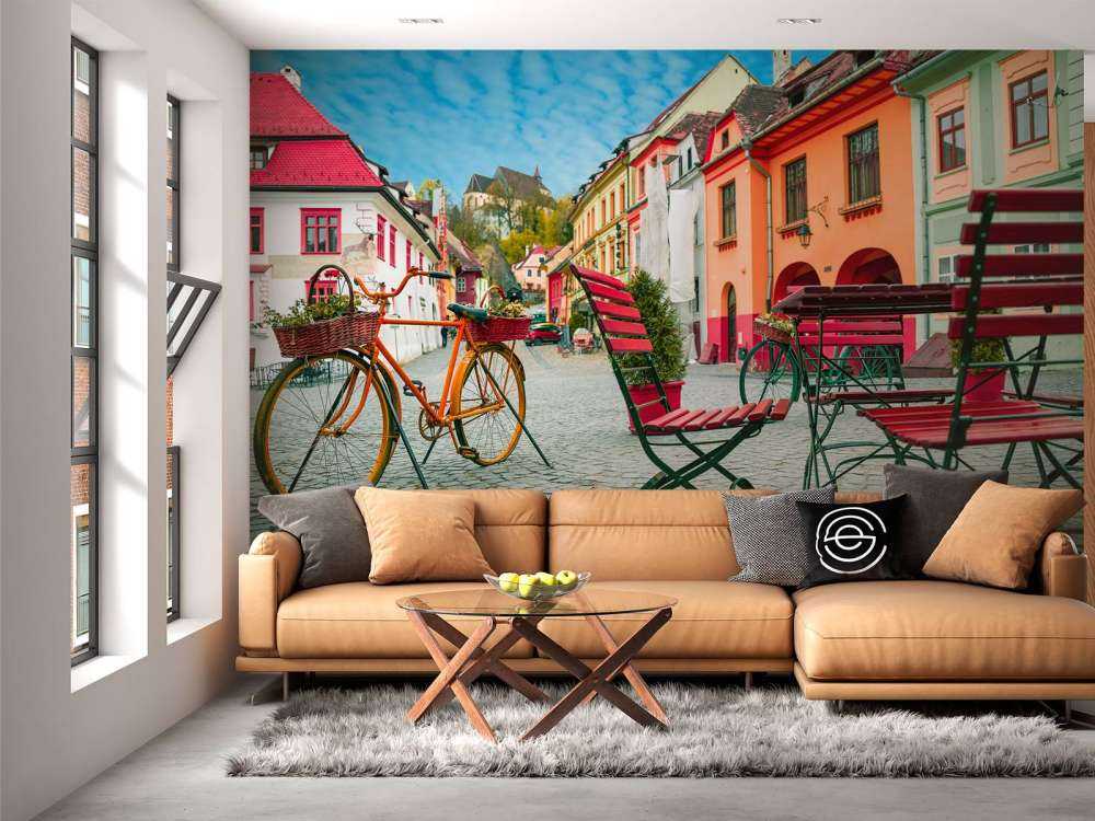Decoratieve fiets