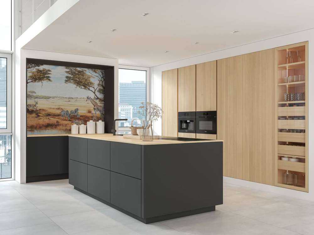 Safari landschap in kleur