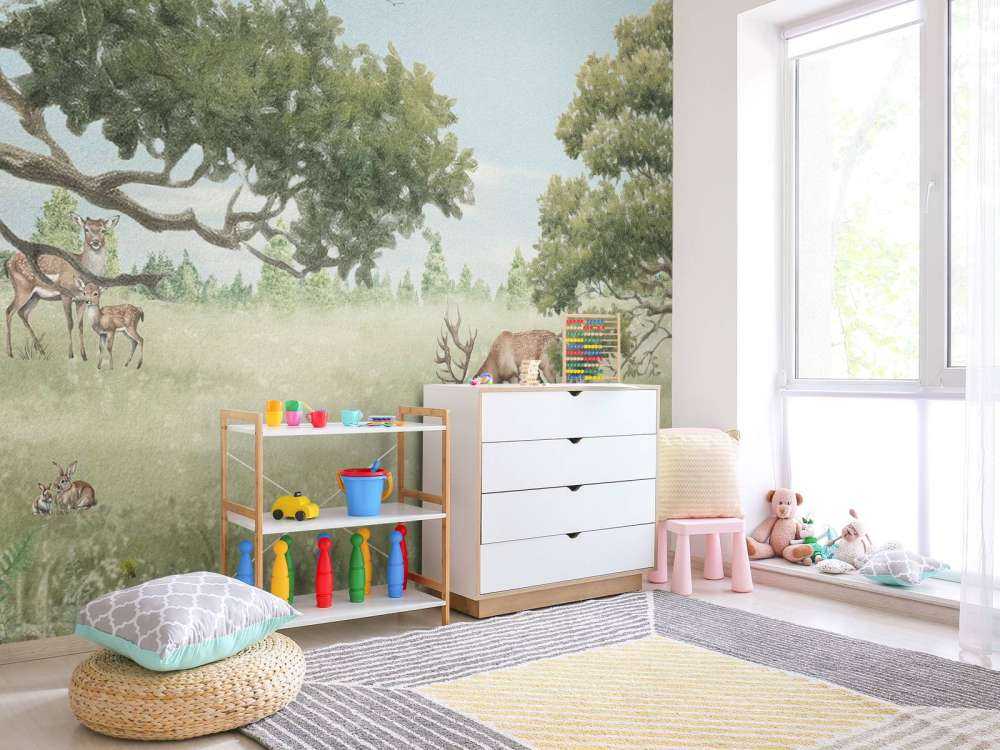 Landschap met dieren