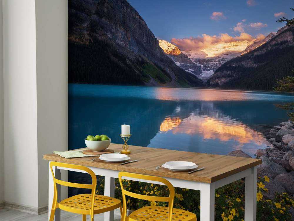 Golden Throne of Lake Louise