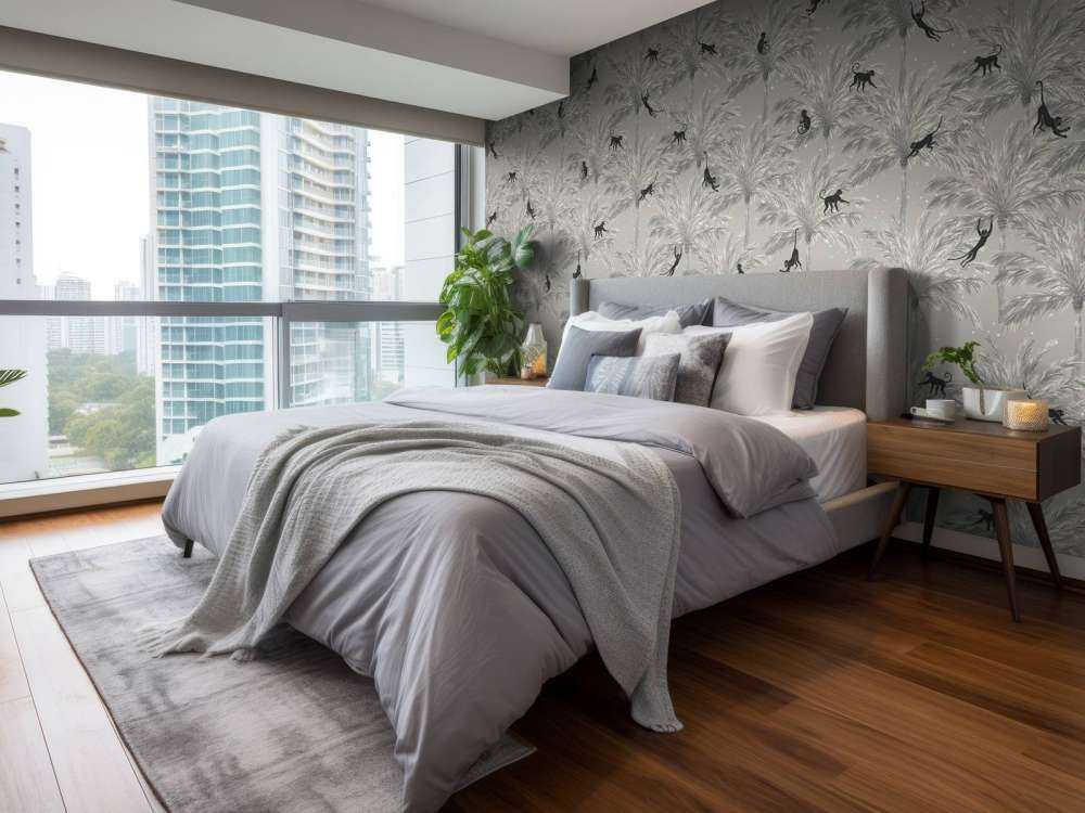 Tropische apen - grijs