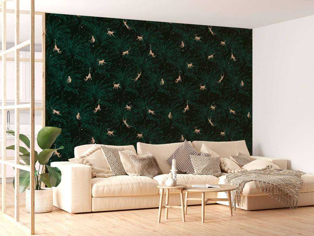 Tropische apen - groen