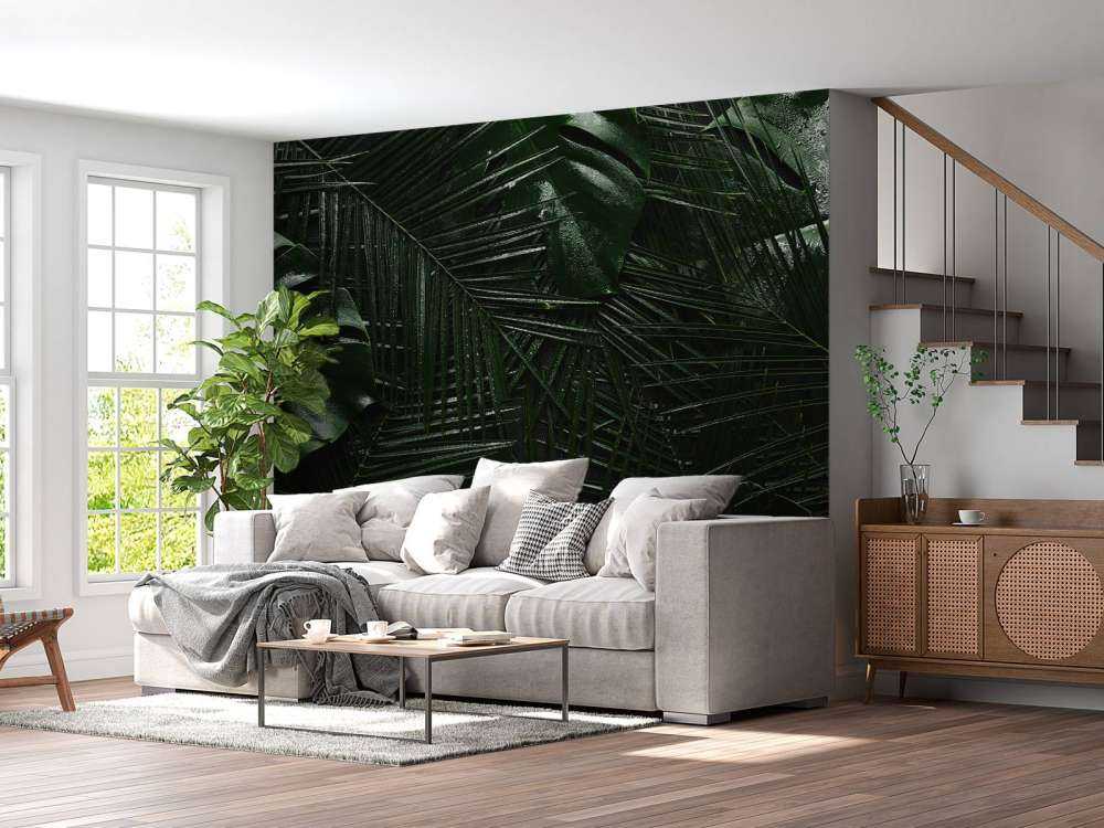 Donkergroene Tropische Bladeren