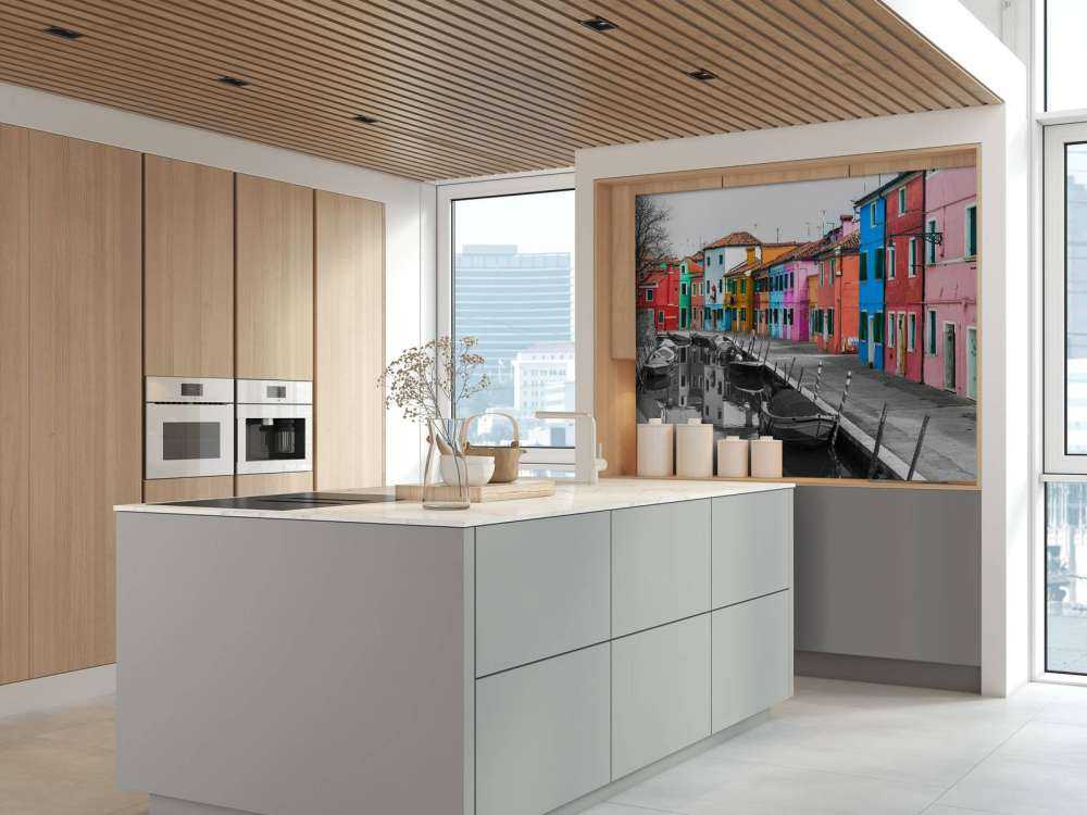 Kleurrijke vissershuisjes