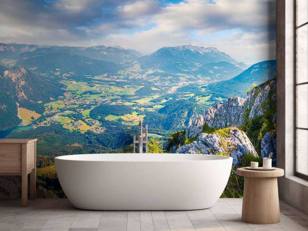 Prachtig berglandschap in de zomer