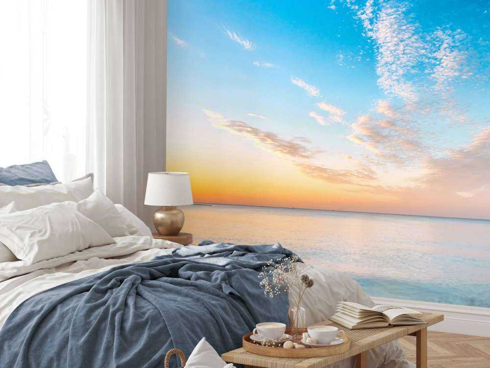 Zonsopkomst op het strand