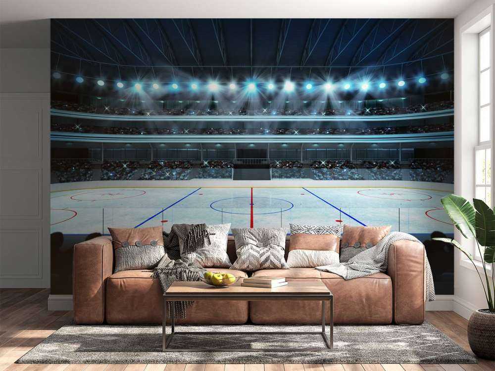 Luxueuze ijshockey arena