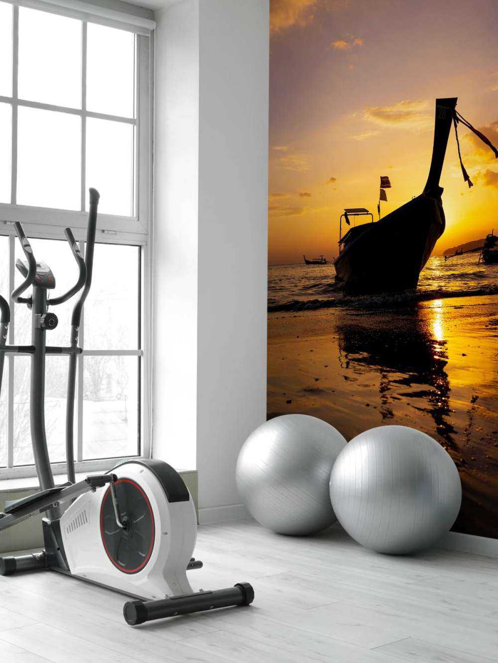 Traditionele langstaartboot