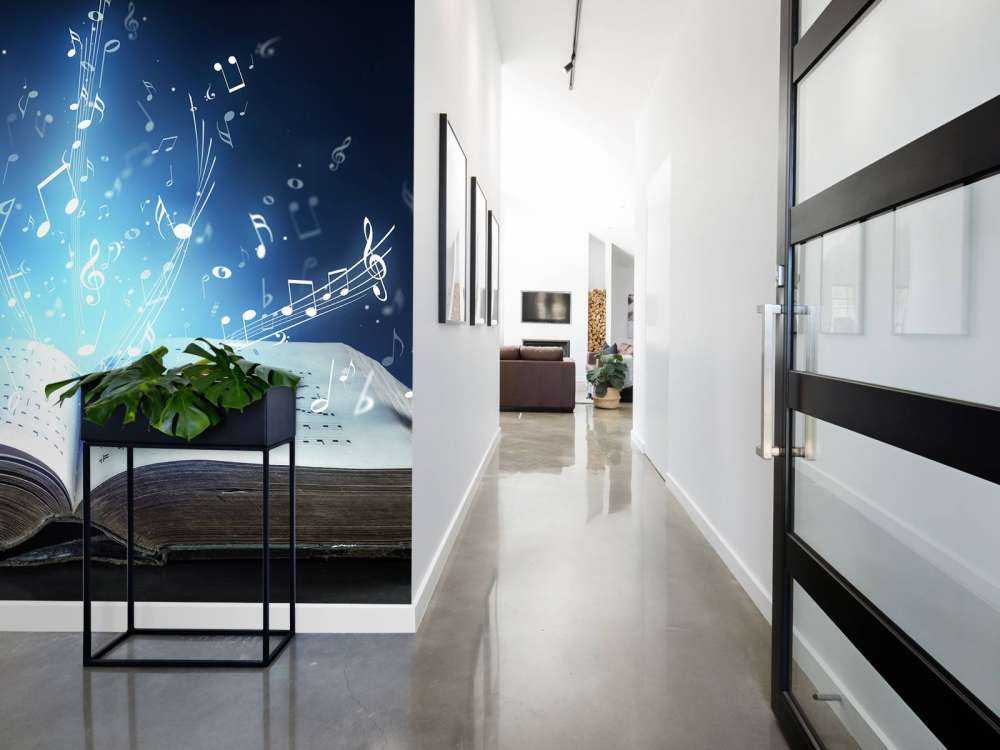 Oud muzieknoten boek