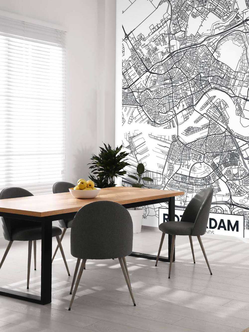 Rotterdam vector plattegrond