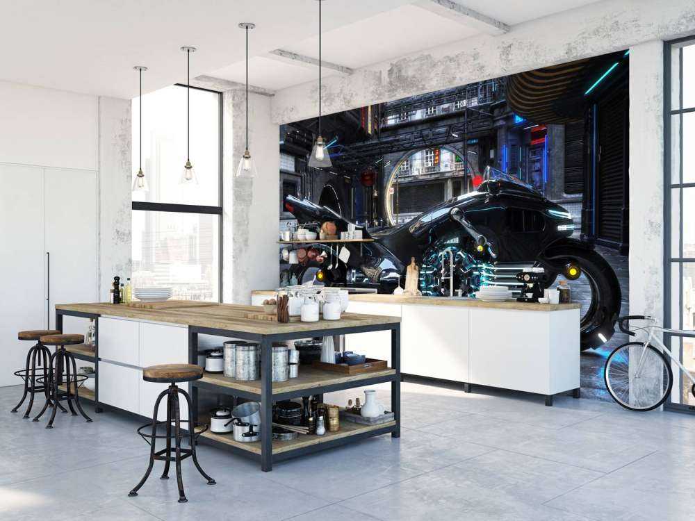 Futuristische motor design