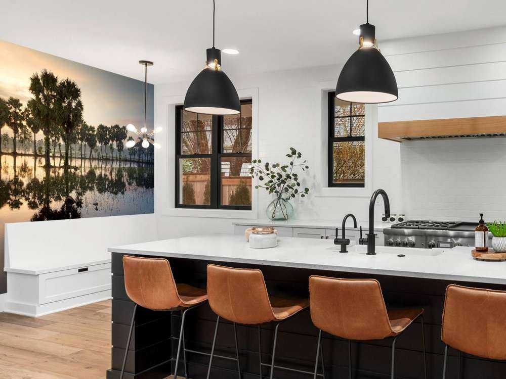 Tropisch landschap in Vietnam