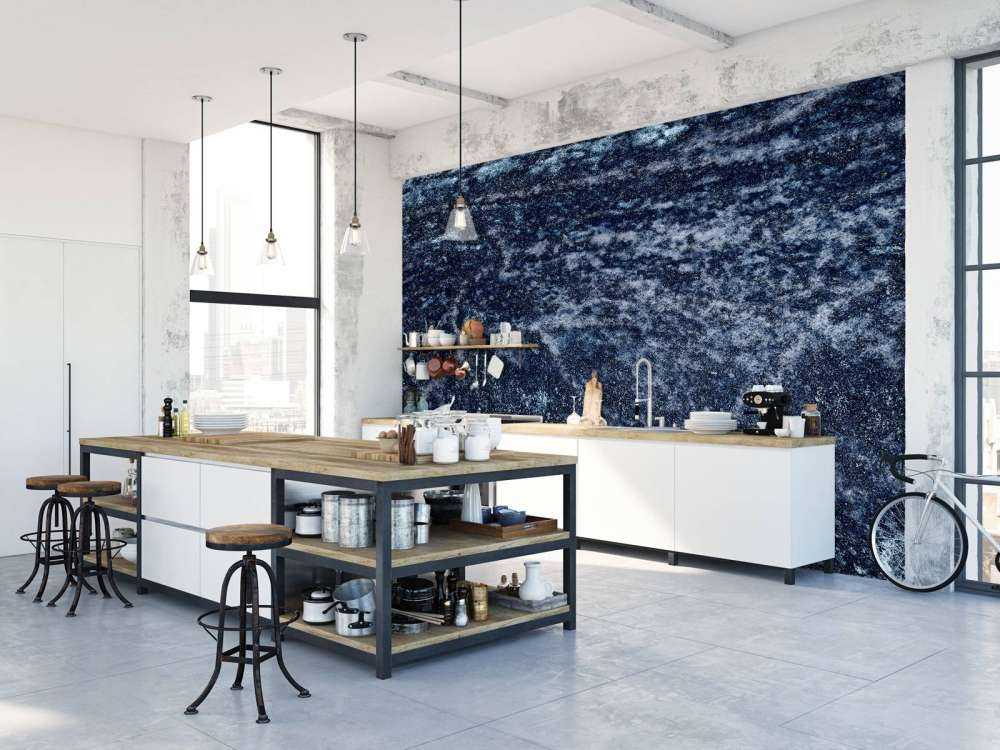 Donker blauwe structuur